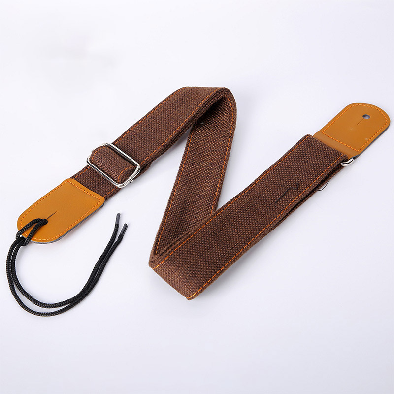 Musical Instrument Ukulele - Verstellbarer Gitarren-/Ukulelengurt aus weichem Baumwollleder für