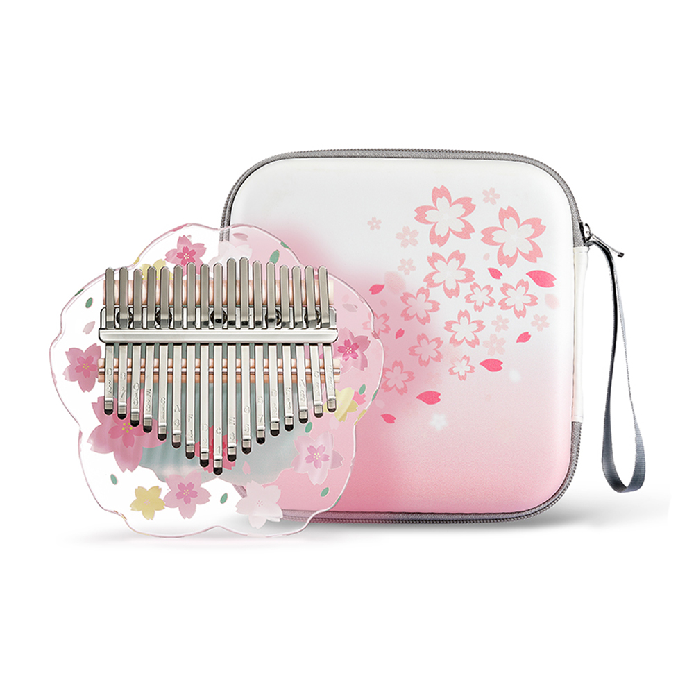 A Musical Instrument With Keys - Hluru kalimba 21 tasten mit fall