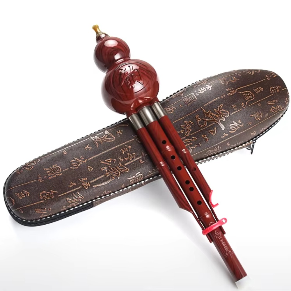 A Musical Instrument With Keys - C-Tonart Hulusi Chinesisches Traditionelles Klassisches Kürbisflöten-Instrument