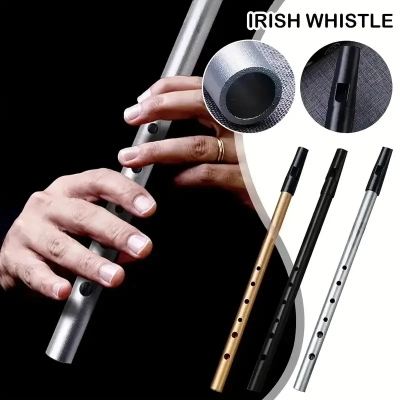 Musical Instrument Irish - Miwayer Authentische irische Pfeife, Flöte, C/D-Taste,