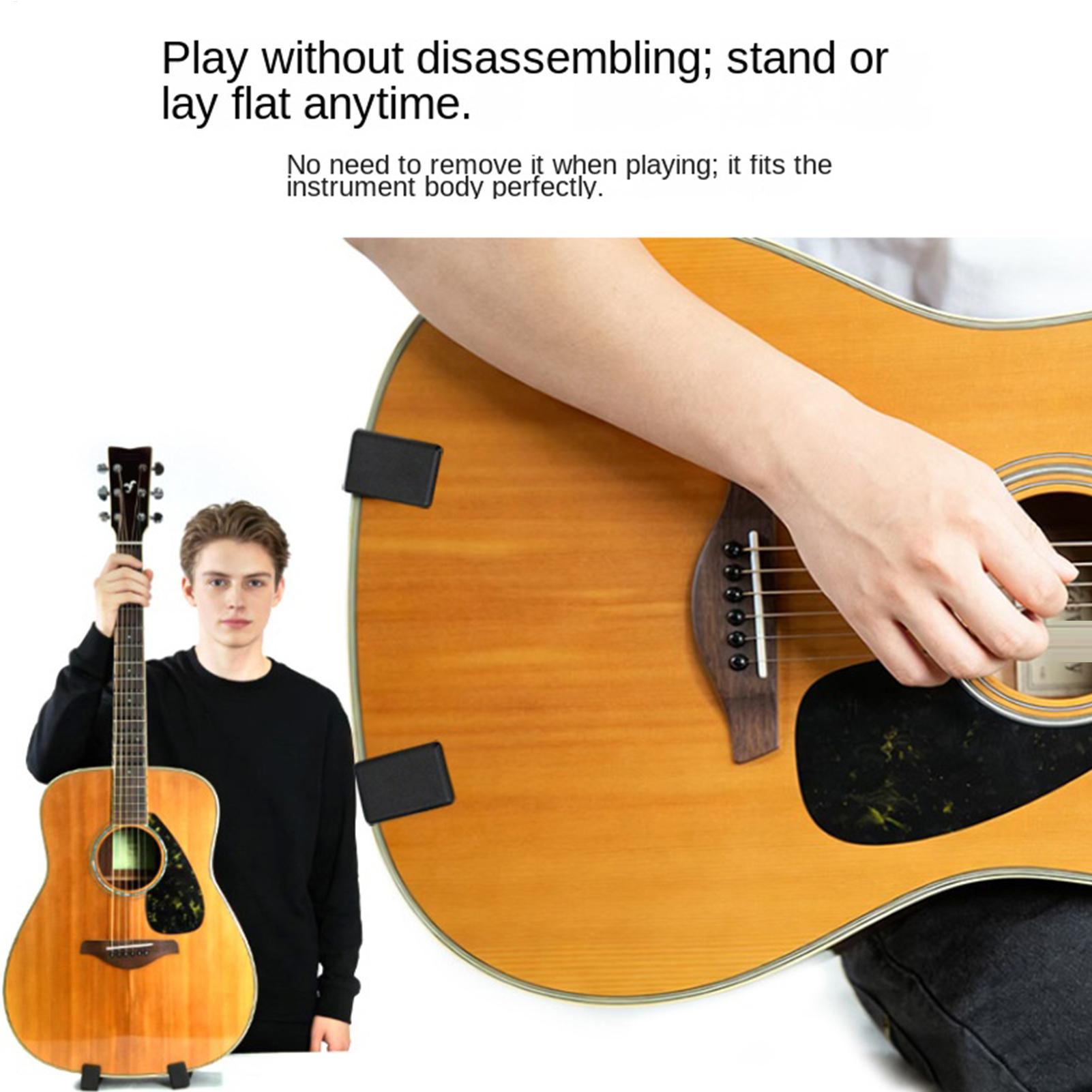 Musical Instrument Ukulele - Akustikgitarrenständer, Ukulele-Rack, tragbarer E-Bass-Ständer für Akustikbass,