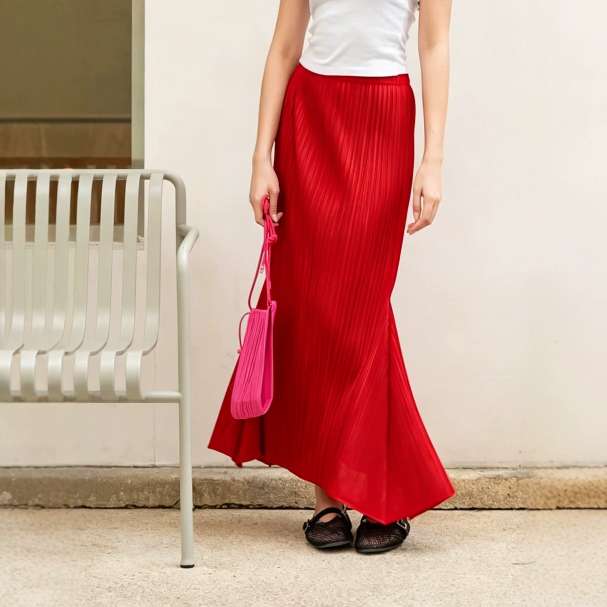 Musical Instrument Japanese - Miyake Plissierter Damen-Freizeitrock 2026 Neues Japanisches