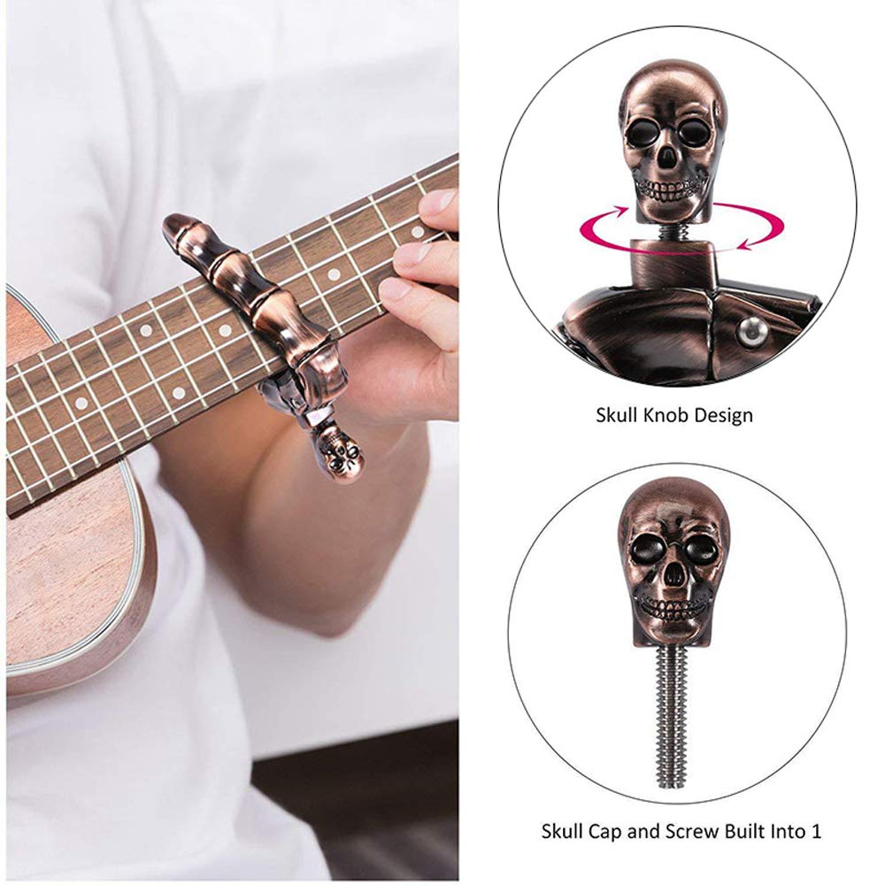 Gitarren-Capo Totenkopf-Capo f – Musical Instrument Ukulele Bewertung und Preis