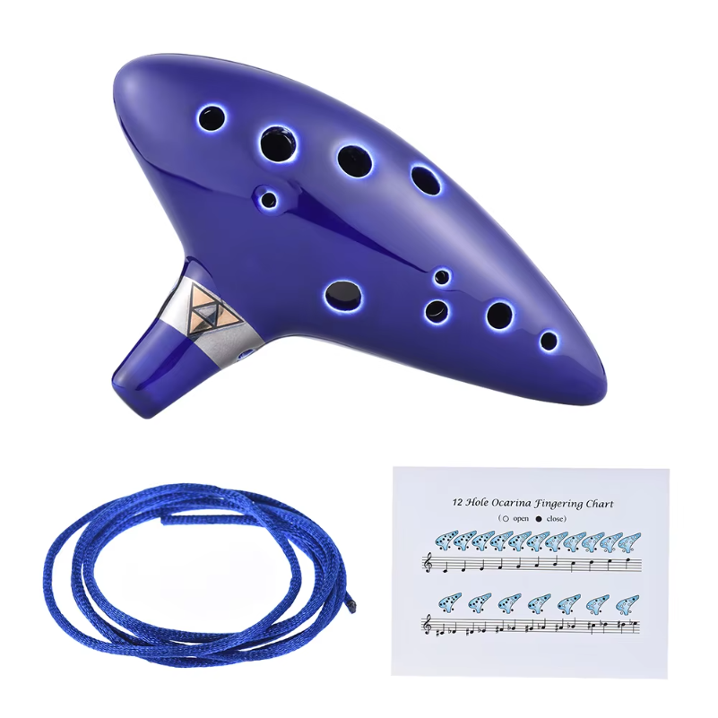 12-Loch-Ocarina aus Keramik, A – Musical Instrument Book Bewertung und Preis