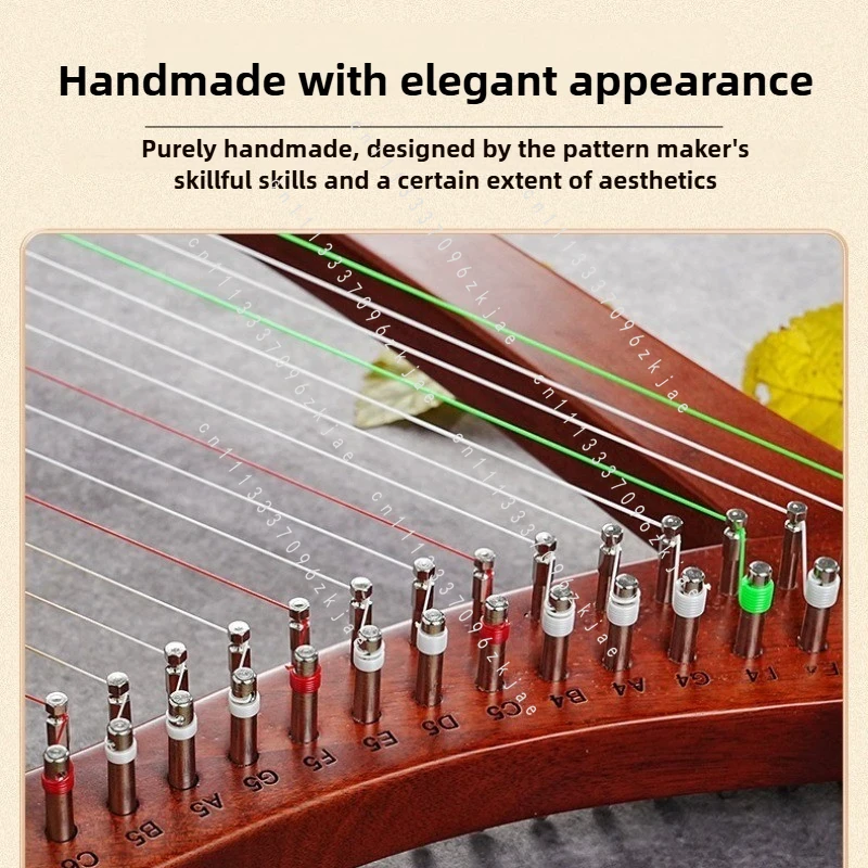 Handgefertigte 15-Ton-Harfe fü – Musical Instrument For Beginners Bewertung und Preis