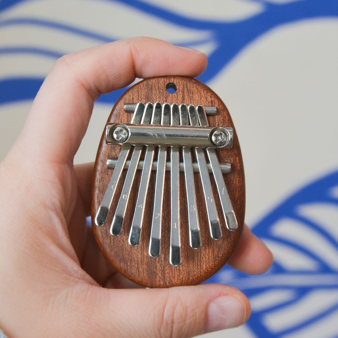 8-Tasten Mini Holz-Kalimba Hoc – Musical Instrument Marimba Bewertung und Preis