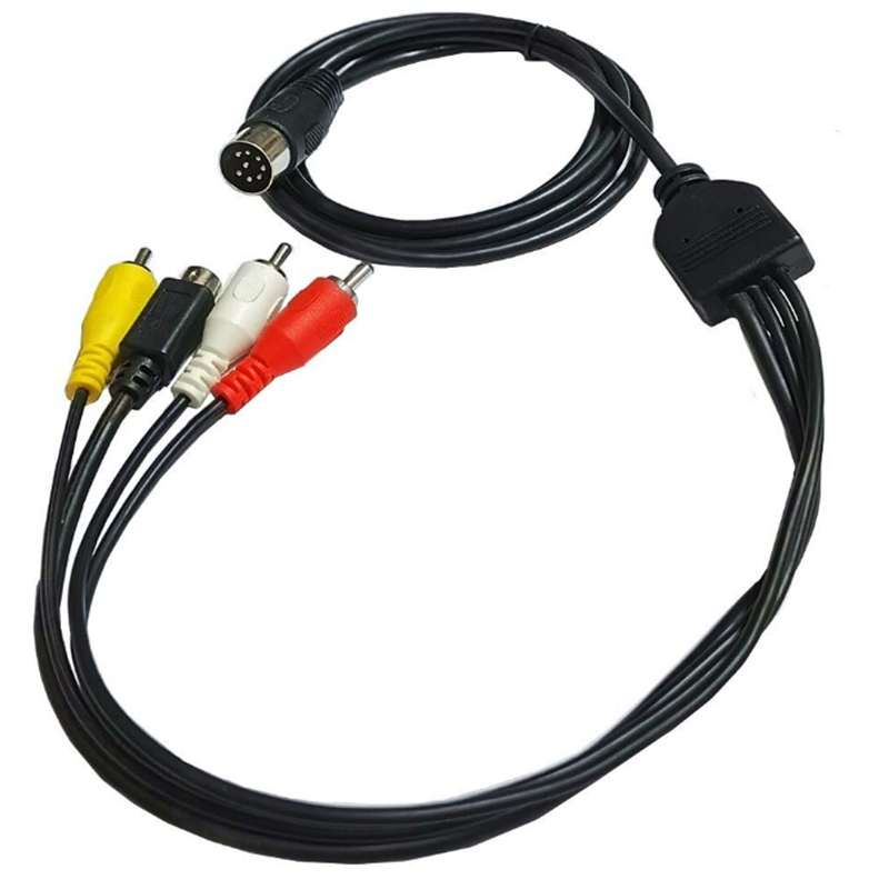 DIN 8-Pin zu S-Video 4-Pin Ste – Musical Instrument Videos Bewertung und Preis