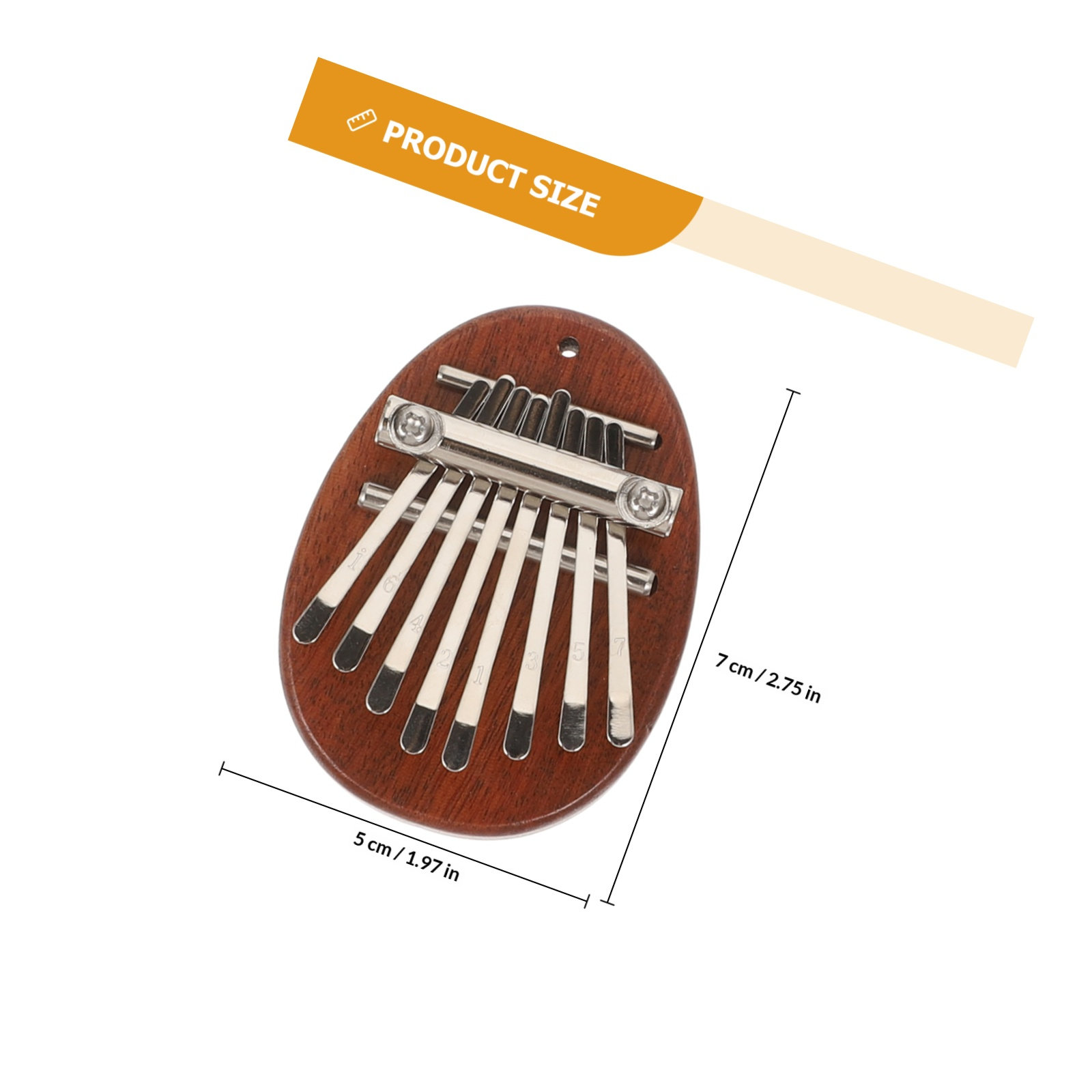 Holz-Kalimba mit 8 Tasten, Dau – A Musical Instrument With Keys Bewertung und Preis