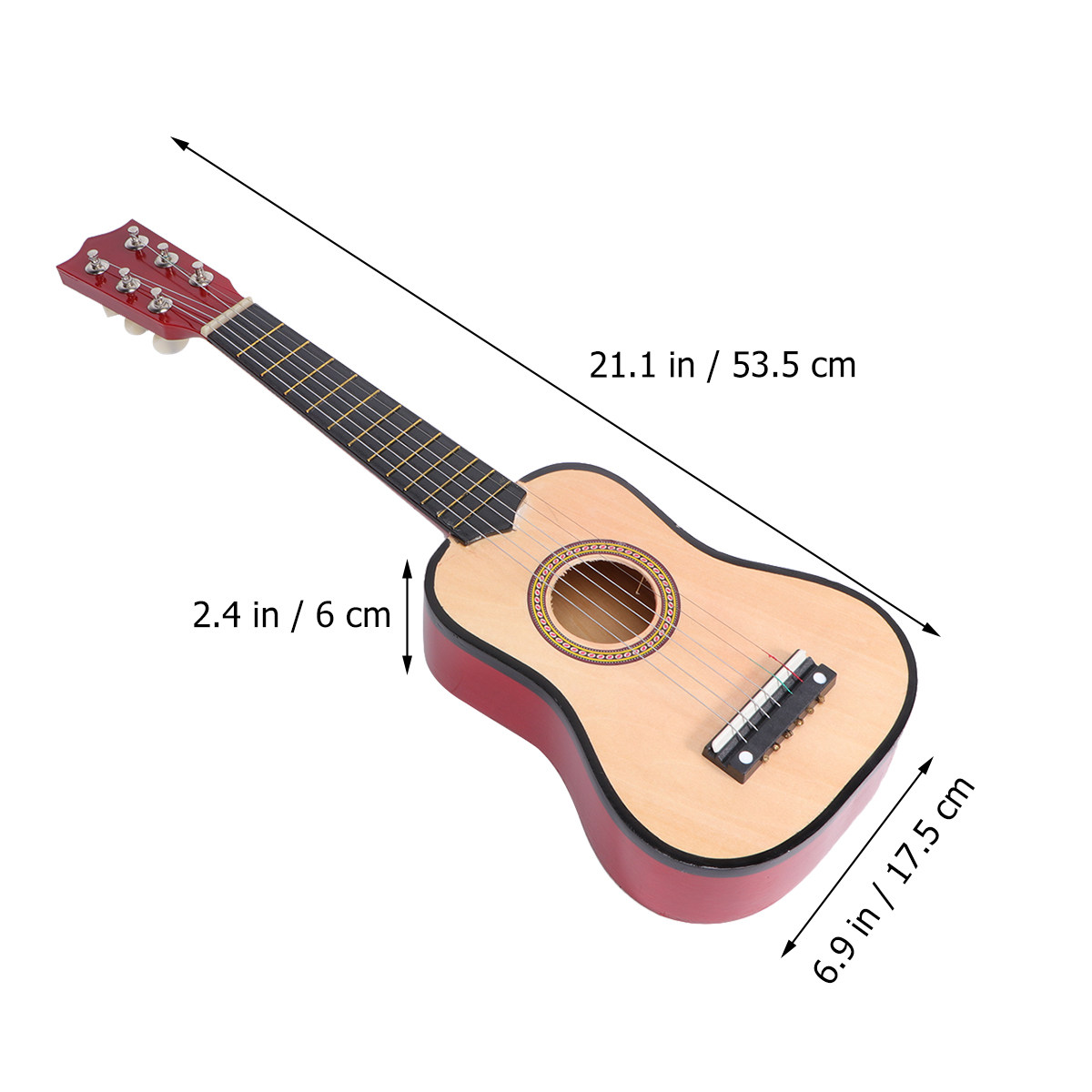 21-Zoll Kinder-Akustikgitarre  – Musical Instrument For Beginners Bewertung und Preis