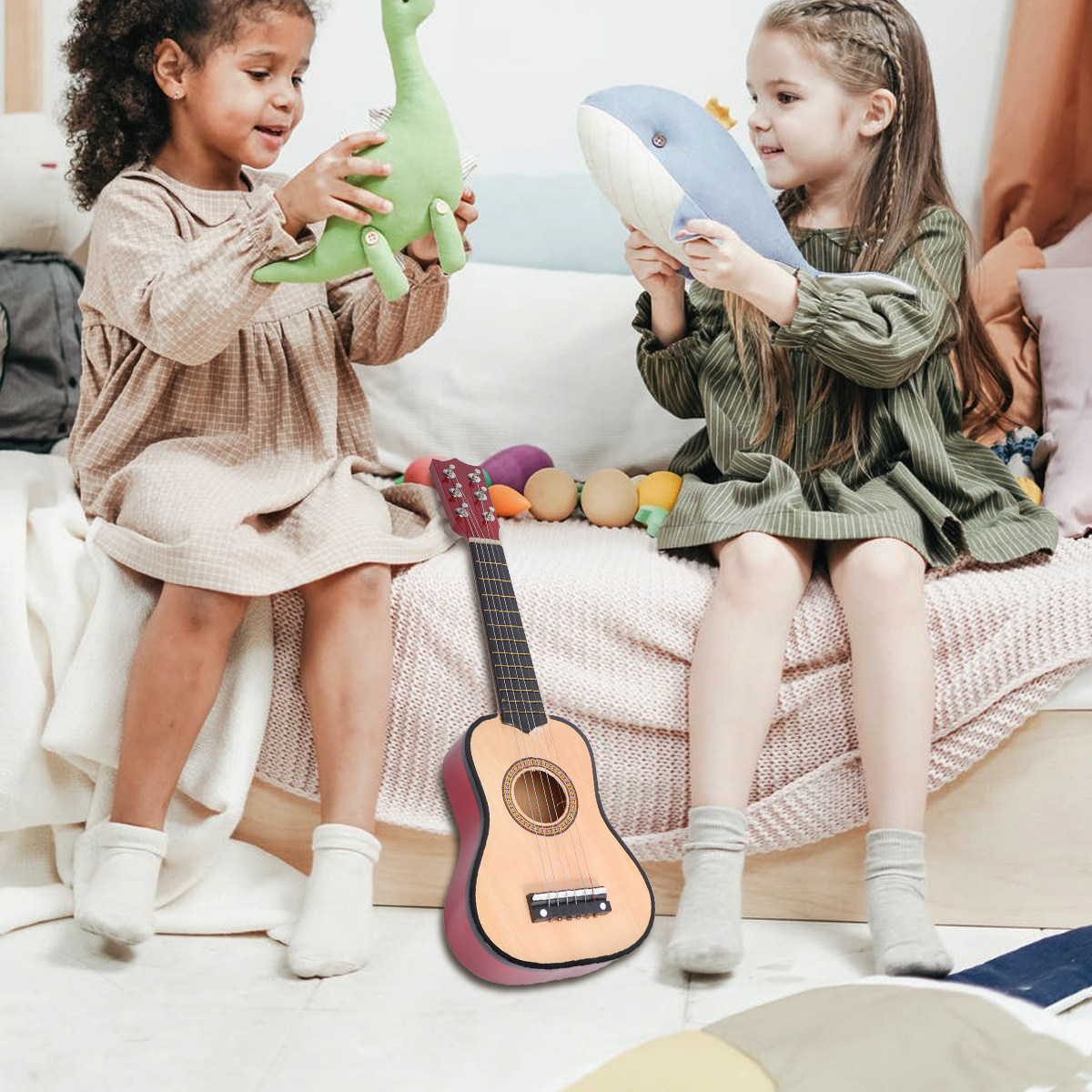 21-Zoll Kinder-Akustikgitarre  – Musical Instrument For Beginners Bewertung und Preis