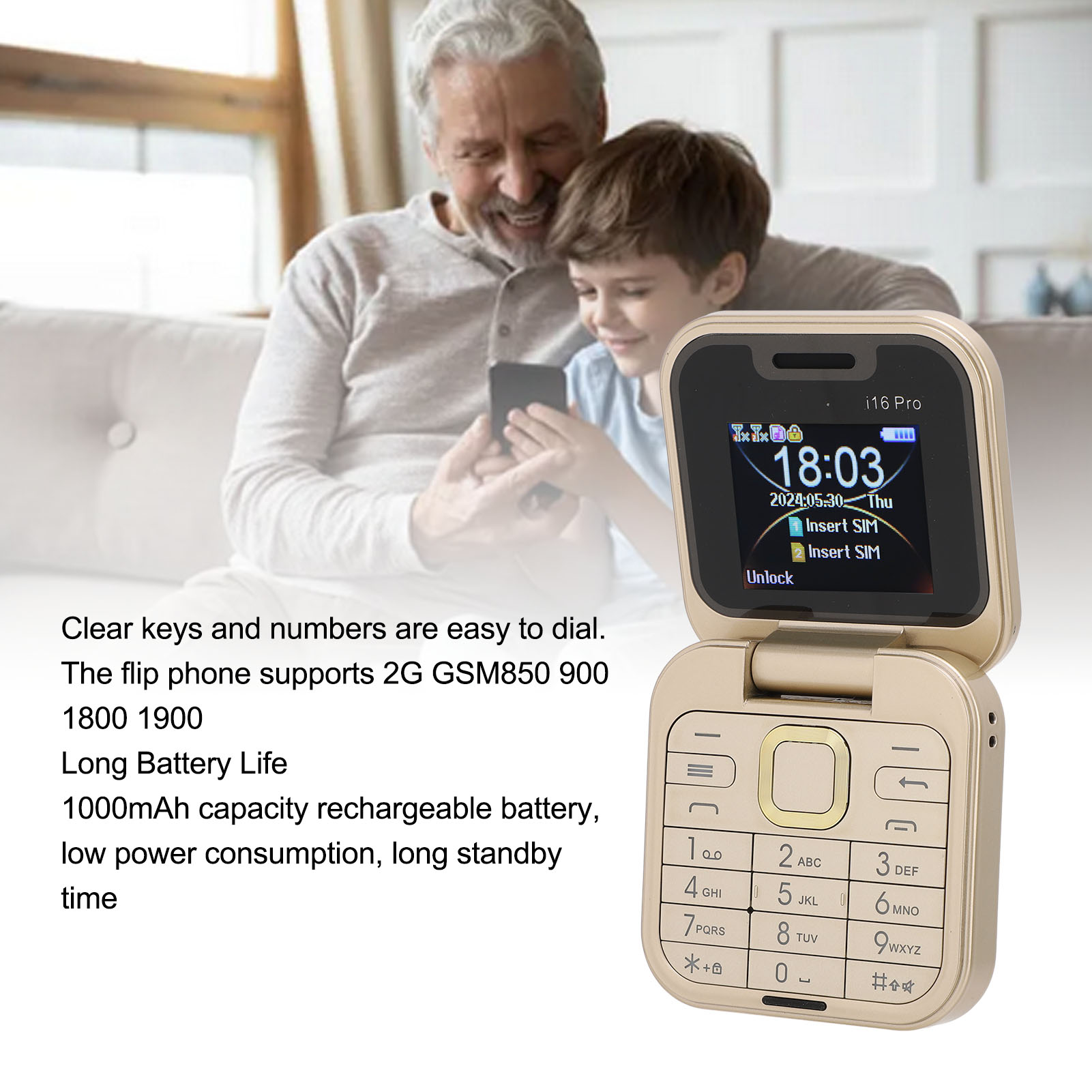 2G-Handy mit großen Tasten, un – Musical Instrument Japanese Bewertung und Preis