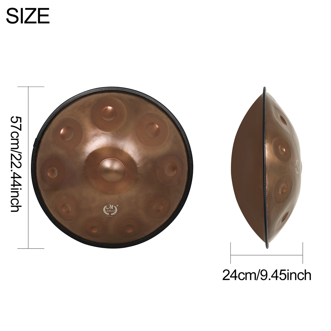 M MBAT 22 Zoll D-Moll Handpan- – Musical Instrument Handpan Bewertung und Preis