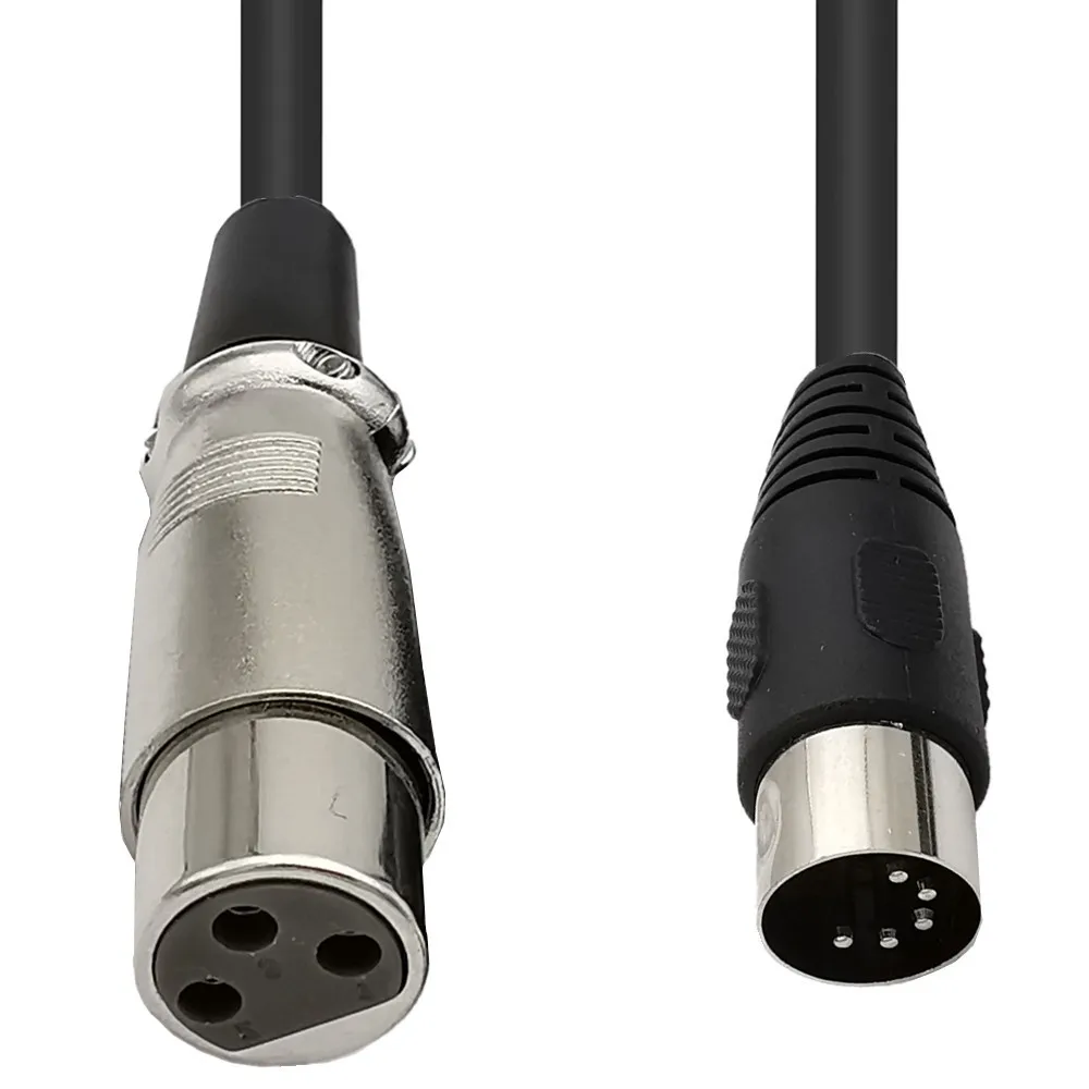 MIDI-zu-XLR-Adapterkabel DIN 5 – Musical Instrument Videos Bewertung und Preis