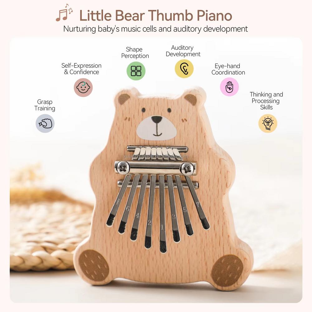 8-Tasten Mini Kalimba Tragbare – A Musical Instrument With Keys Bewertung und Preis