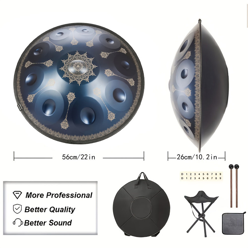 10-Noten Handpan-Trommel 22 Zo – Musical Instrument Handpan Bewertung und Preis