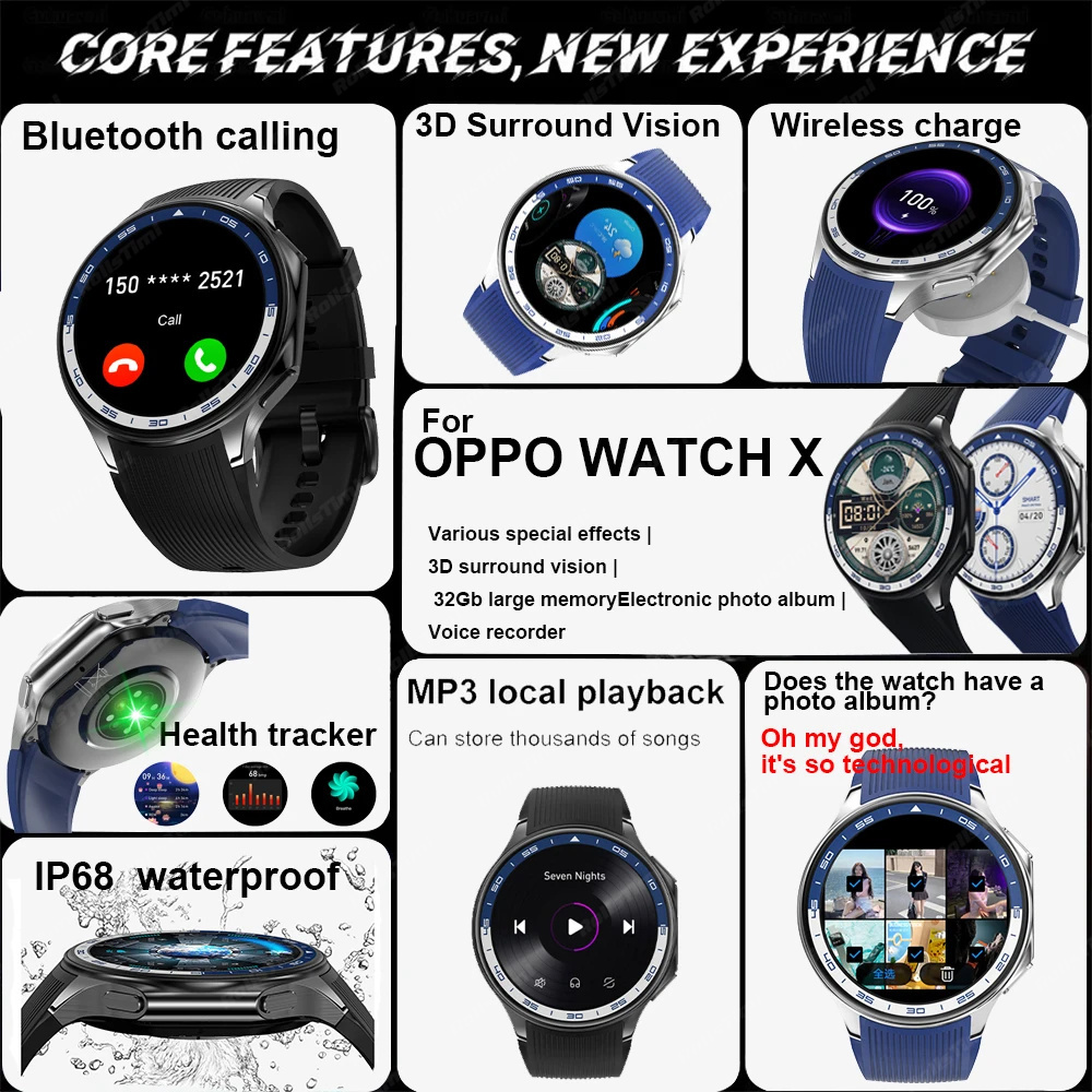 1,43 AMOLED Smart Uhr 3D Surro – Musical Instrument Japanese Bewertung und Preis