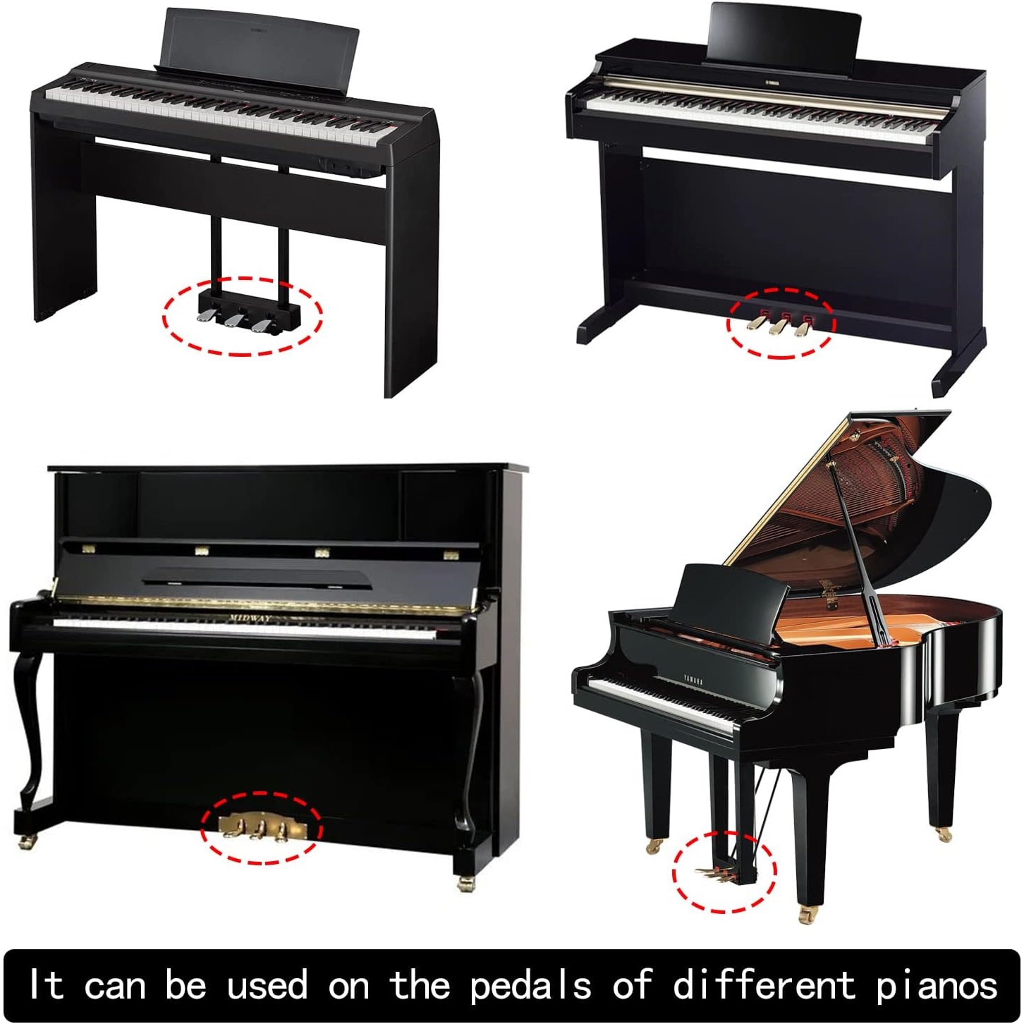 Klavierabdeckungen Pedalhüllen – Musical Instrument Like Piano Bewertung und Preis