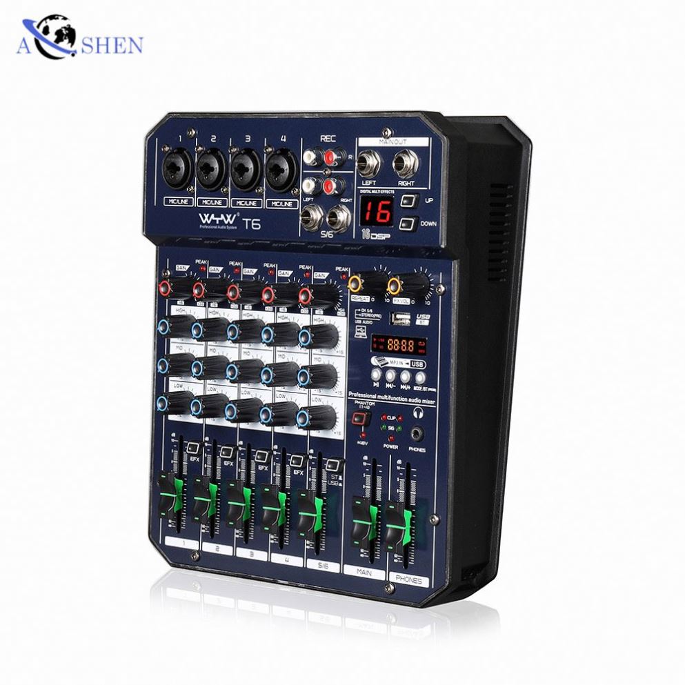 AOSHEN Audio Mixer für DJ Musi – Musical Instrument Videos Bewertung und Preis
