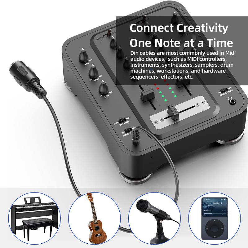 Bestseller MIDI Din 5 zu 3,5mm – Musical Instrument Videos Bewertung und Preis