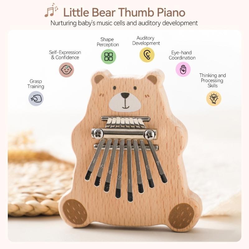 Holz-Marimba mit 7 Tasten für  – Musical Instrument Marimba Bewertung und Preis