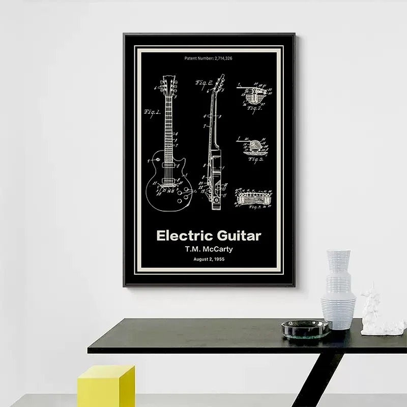 Musikinstrument-Patente Poster – Musical Instrument Videos Bewertung und Preis