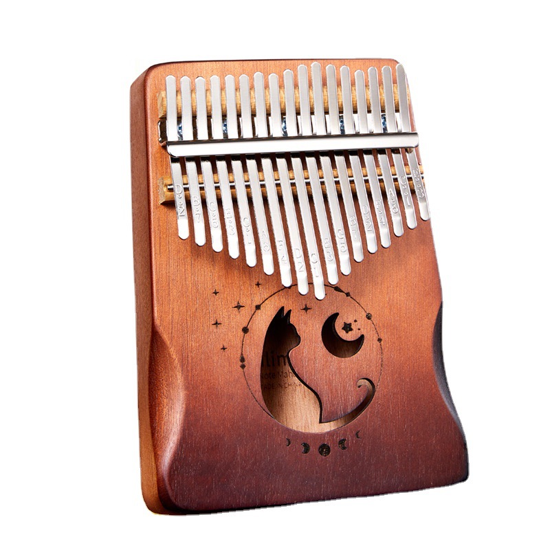 17-Tasten Kalimba Farbverlauf  – A Musical Instrument With Keys Bewertung und Preis