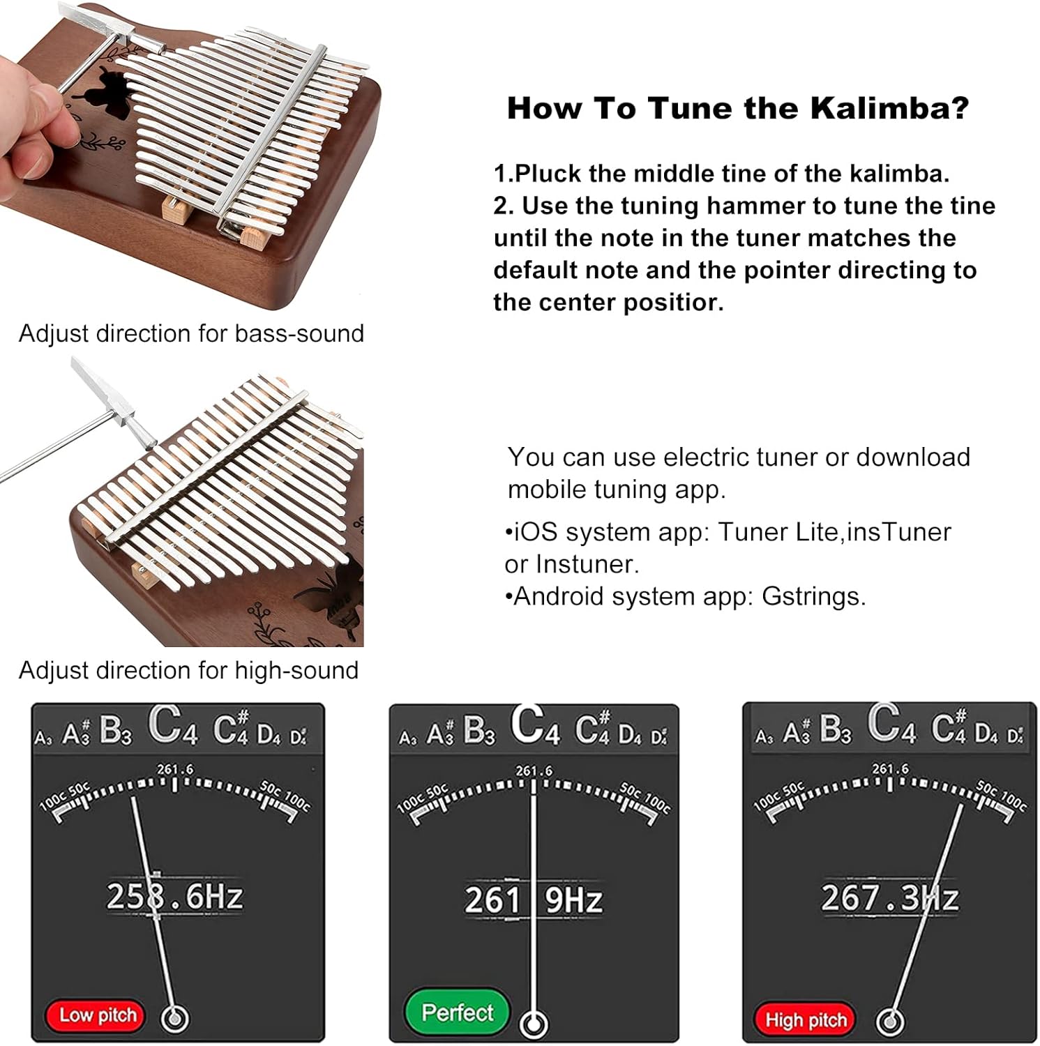 Kalimba 21 Tasten Daumenklavie – A Musical Instrument With Keys Bewertung und Preis