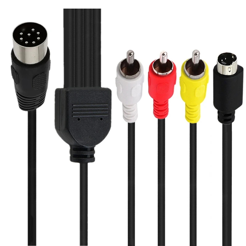 Din 8-poliges auf S-Video 4P-S – Musical Instrument Videos Bewertung und Preis